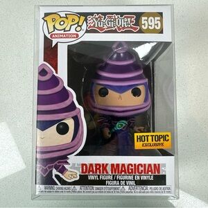 Funko Pop! Yu-Gi-Oh! Dark Magician #595 Hot Topic Exclusive Vinyl Figure